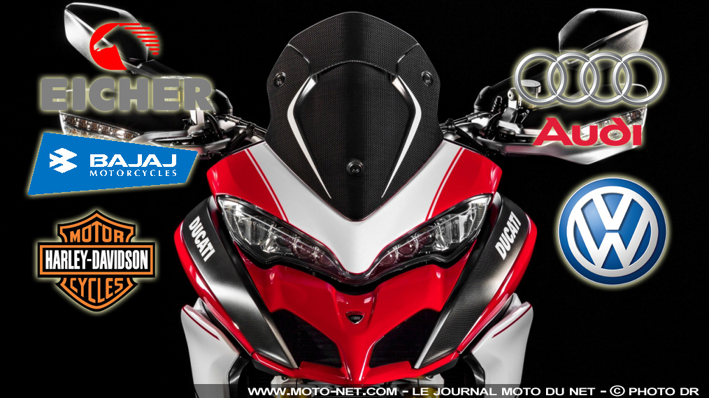 Vente Ducati : Eicher (Royal Enfield) hausse les enchères, Volkswagen temporise