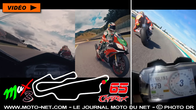 [Vidéo] RSV4 RF avec Biaggi et Capirossi, ou Panigale V4R derrière Davies ?