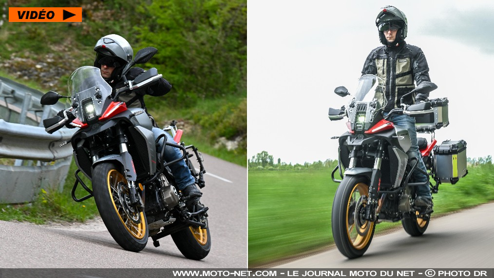 Notre essai vidéo des trails QJMotor SRT600SX et SRT700SX Touring