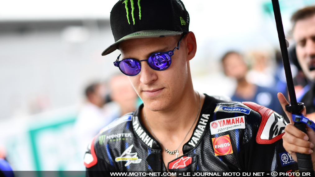 Fabio Quartararo se fracture la main gauche en motocross