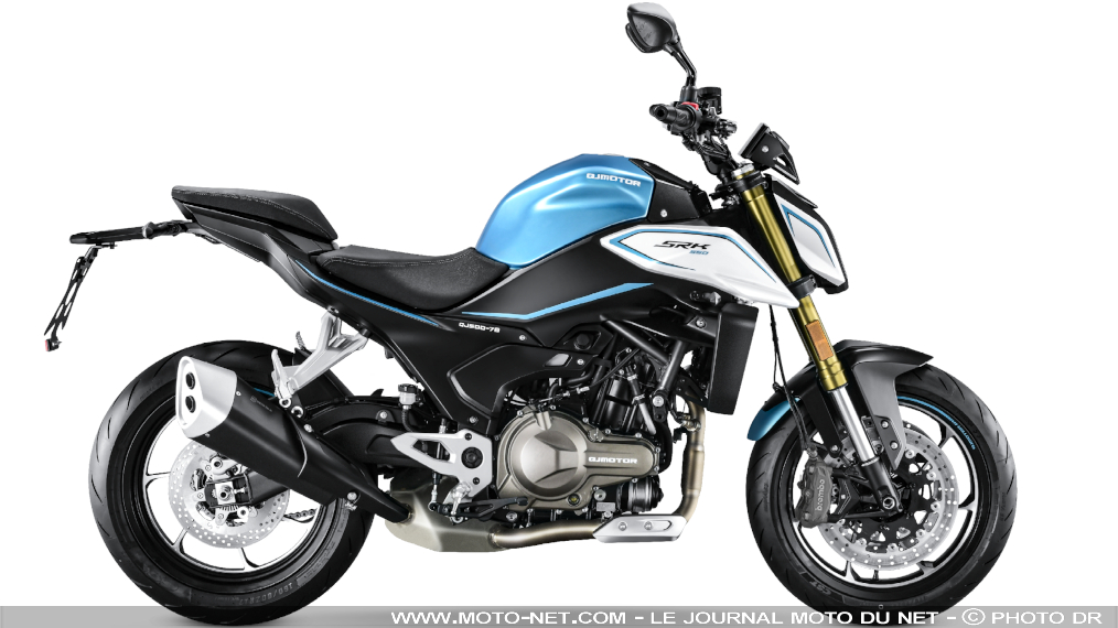 Fiche technique moto QJMotor SRK 550 2024