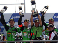 La Kawasaki n°11 a survolé les 24H Moto du Mans 2010