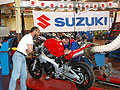 Xavier Boutiton, meilleur technicien Suzuki 2006