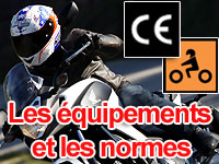 Le point sur les normes des équipements moto et scooter