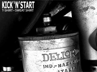 Kick'n'Start, nouvelle marque de t-shirts rock et moto