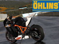 Öhlins aiguise les KTM RC8