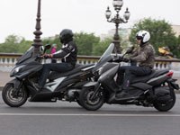 Duel Xciting 400 ABS Vs MBK Evolis 400 ABS : à couteauX tirés !