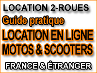 Louer une moto ou un scooter en France et à l'étranger