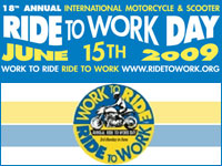 18ème Journée internationale pour se rendre au travail à moto