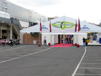 Débuts difficiles pour le premier Village EcoTechnic du Mondial