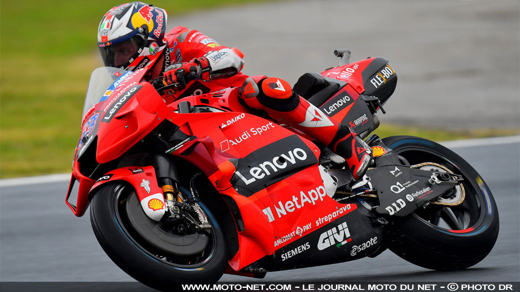 Essais FP2 : Quartararo continue de prendre l'eau à Misano