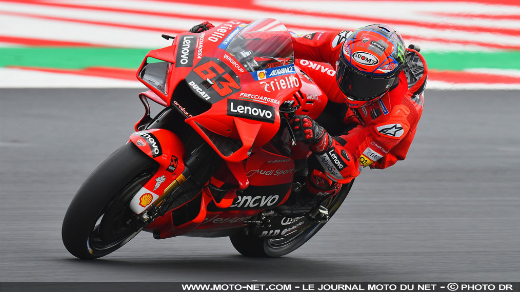 GP de San Marin : Bagnaia et Quartararo prêts pour la pole 