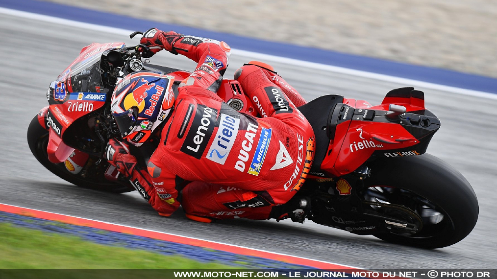 GP de San Marin Essais FP3 : Miller prend la pluie de vitesse