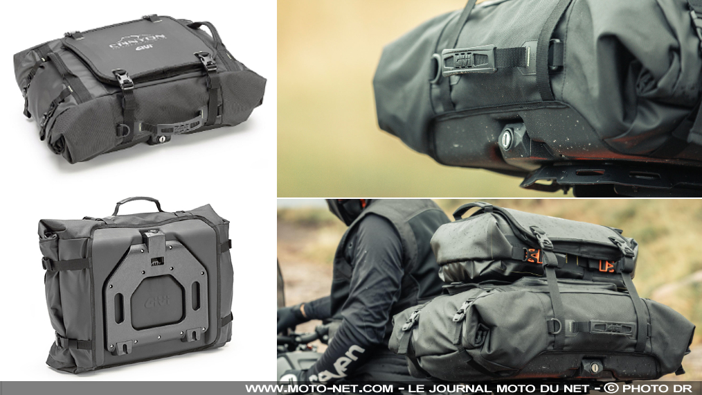 Givi Canyon GRT723 : le sac cargo à fixer comme un top case !