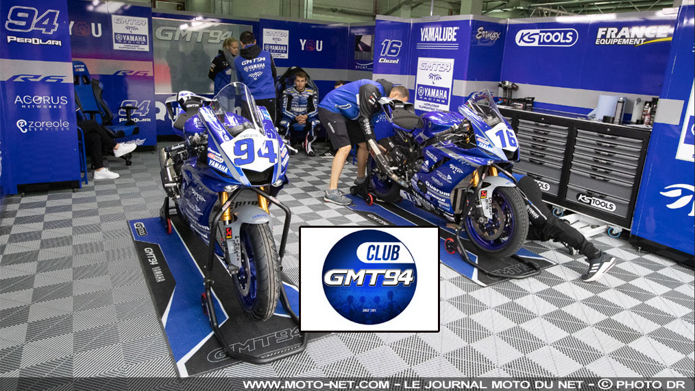 Gagnez un voyage à Donington avec Cluzel et Perolari (GMT94) chez Yamaha Les 2 Roues