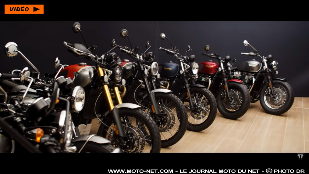 Gold Line Edition : Triumph enrichit sa gamme Modern Classics en 2022