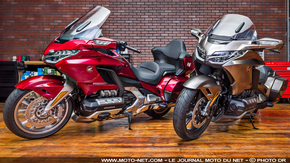 Honda GL1800 Goldwing 2018 : trois nouveaux modèles dévoilés !