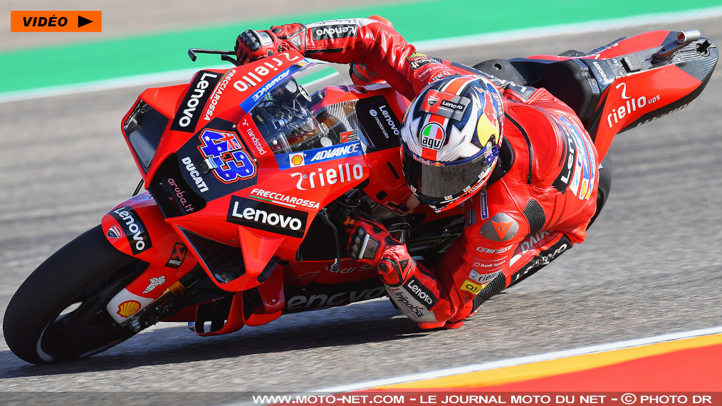GP d’Aragon Jour 1 : Miller cravache sa Ducati, Quartararo piqué au vif