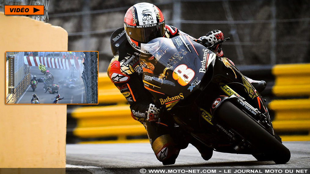 GP de Moto Macao 2019 : mini victoire pour Rutter après un gros carambolage