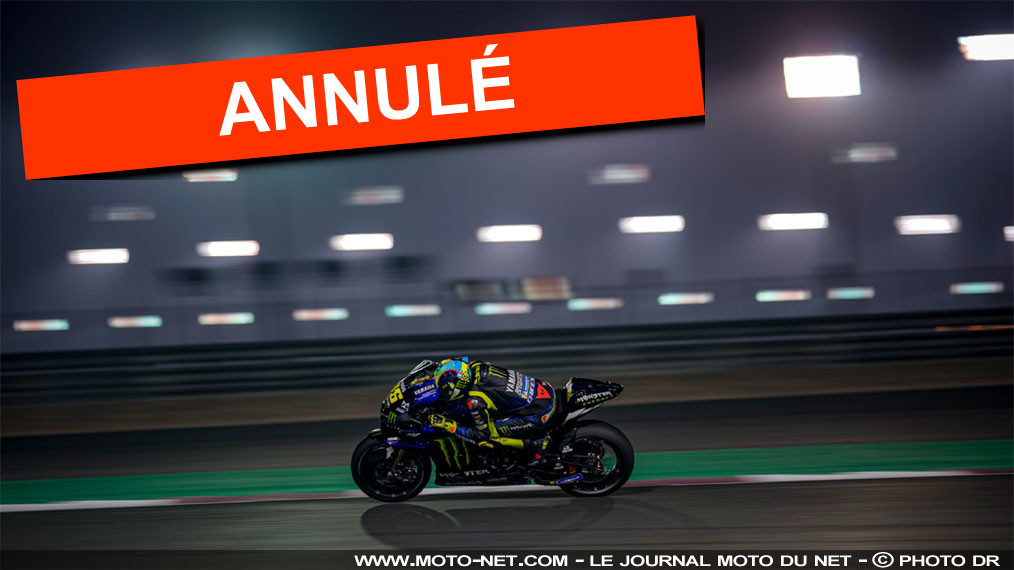 Le Coronavirus entraîne l'annulation de la course MotoGP au Qatar