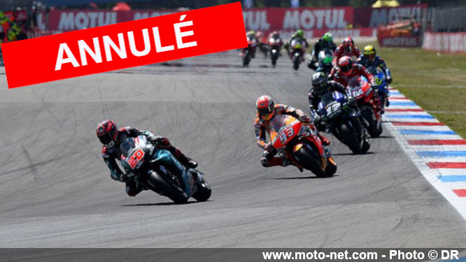 Les Grands Prix d'Allemagne, des Pays-Bas et de Finlande sont annulés