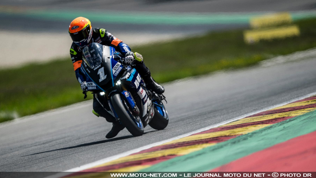 Yamaha YART en pole des 8H de Spa Motos 2024