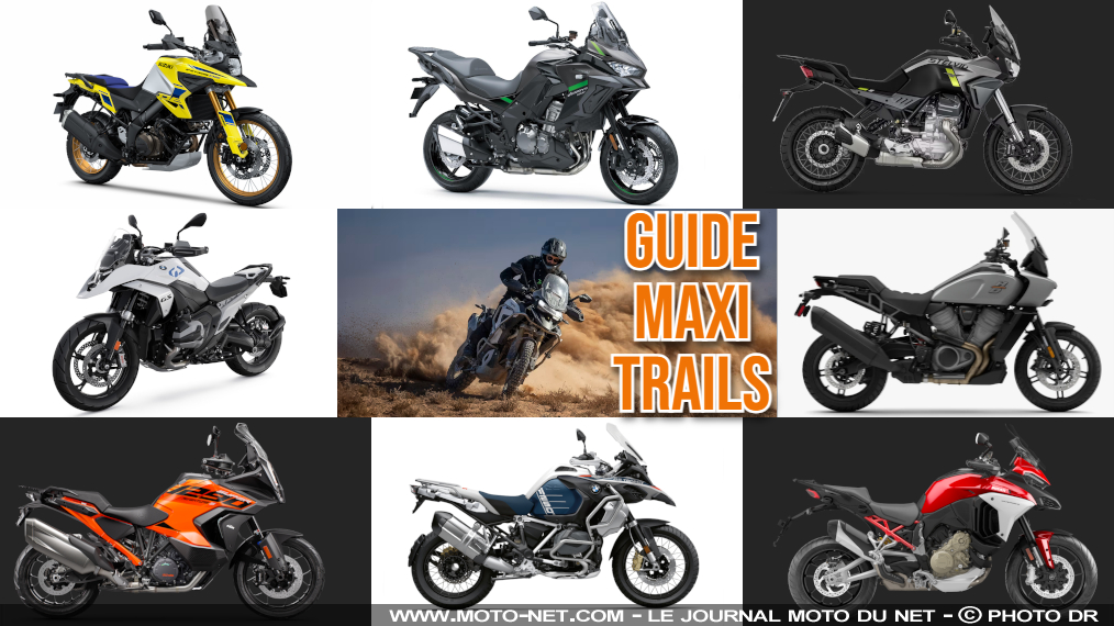 Quelles sont les meilleures motos maxitrails 2024 à plus de 16 000 euros ?