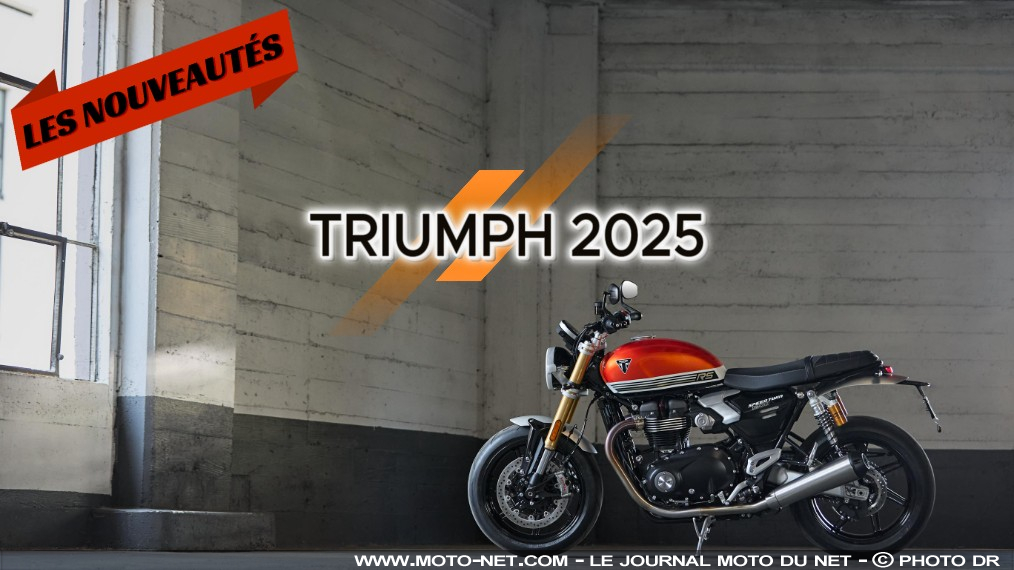 Guide spécial nouveautés motos Triumph 2025