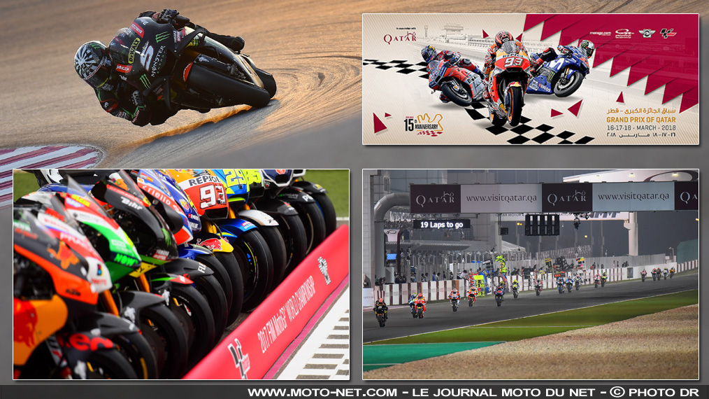 Horaires du GP du Qatar MotoGP 2018 Horaires du GP du Qatar MotoGP 2018