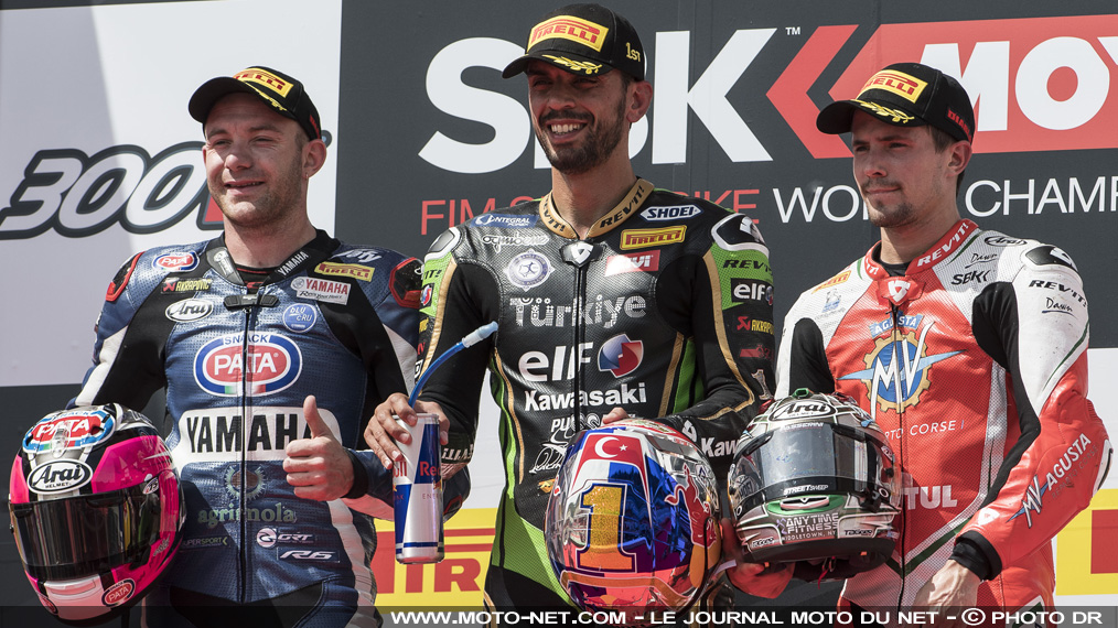 Déclarations des pilotes World Supersport à Imola