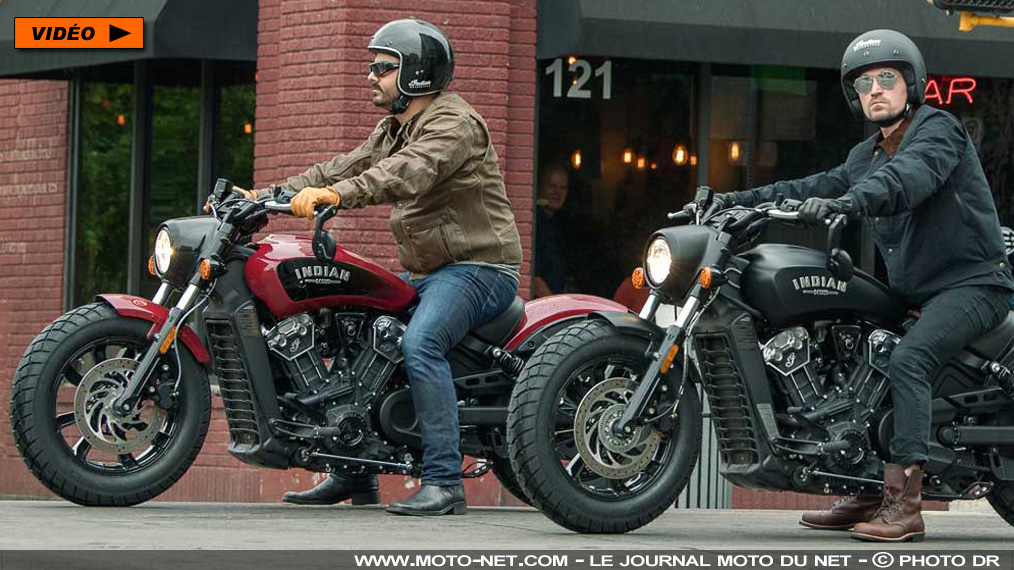 Indian dévoile un inédit Bobber sur base de Scout 1200
