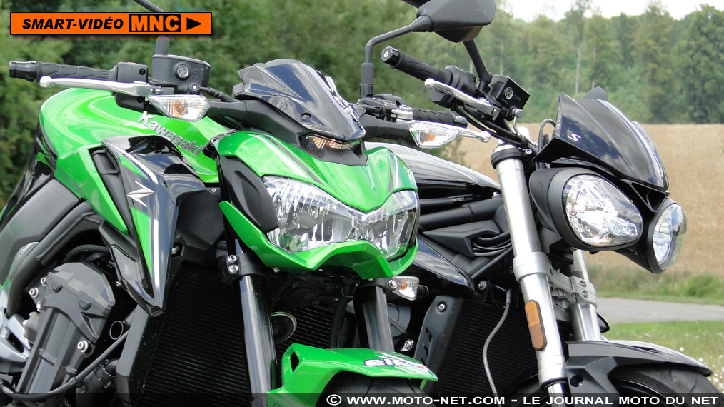 Smart-vidéo en direct du duel MNC : instru et moteur Z900