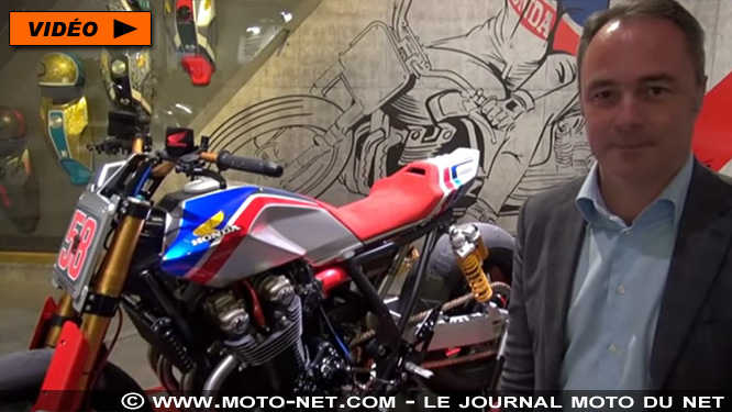 Interview vidéo : Fabrice Recoque nous présente le CB1100 TR Concept