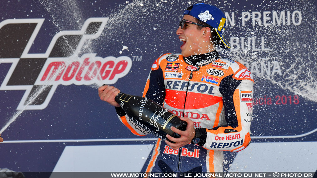 GP d'Espagne - Marquez (1er) : J'étais convaincu de pouvoir me battre pour la victoire