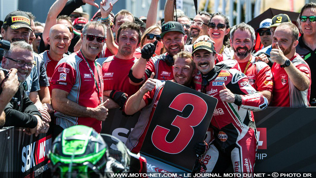 WorldSBK 2019 : Laverty saute de l'Aprilia à la Ducati !