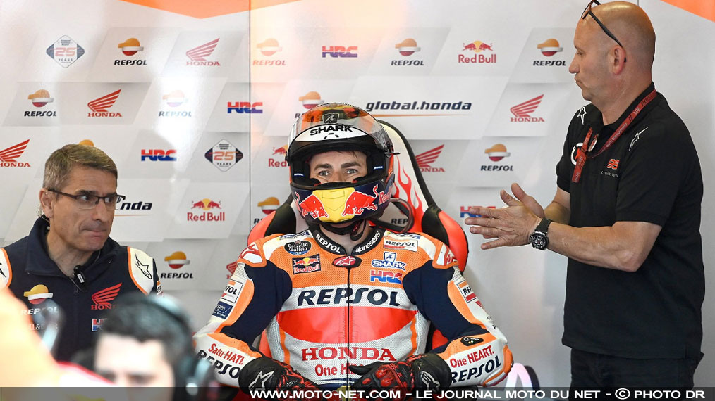 La chute de Lorenzo provient d'une erreur de pilotage, selon Honda