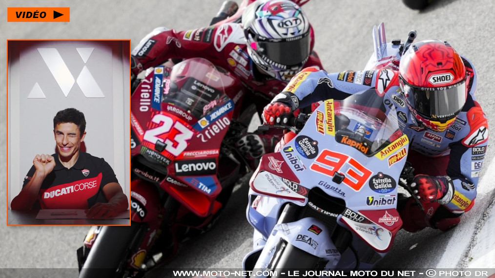 Marc Marquez dans l'équipe officielle Ducati en 2025... et 2026 !
