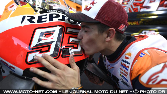 Face à face avec Marc Marquez, champion du monde Moto GP 2016
