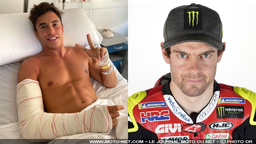 Marc Marquez et Cal Crutchlow opérés avec succès 