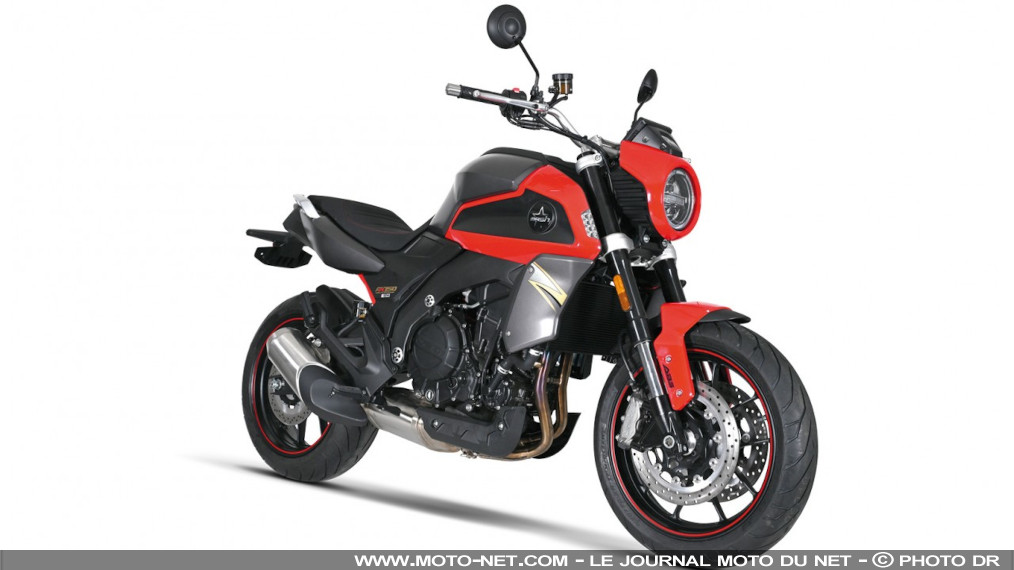 Fiche technique moto Mash FR750 2024