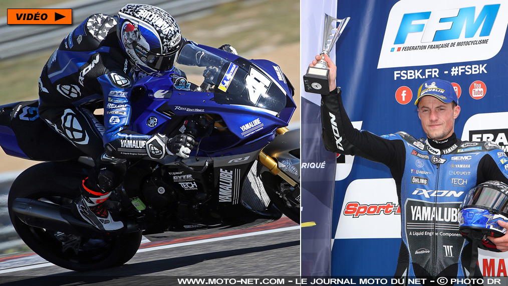 [Visio-interview 1/3] Qui est Mathieu Gines, double champion de France Superbike ?