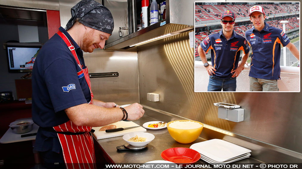 Tout sur l'alimentation d'un pilote de Grands Prix MotoGP