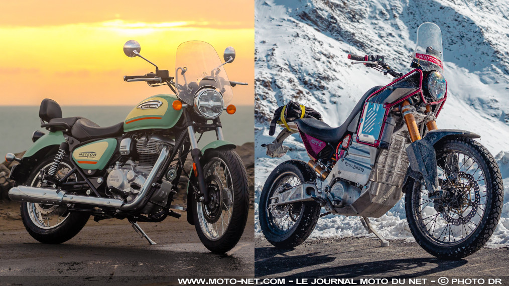 Nouvelle Meteor 350 Aurora et future Himalayan électrique chez Royal Enfield