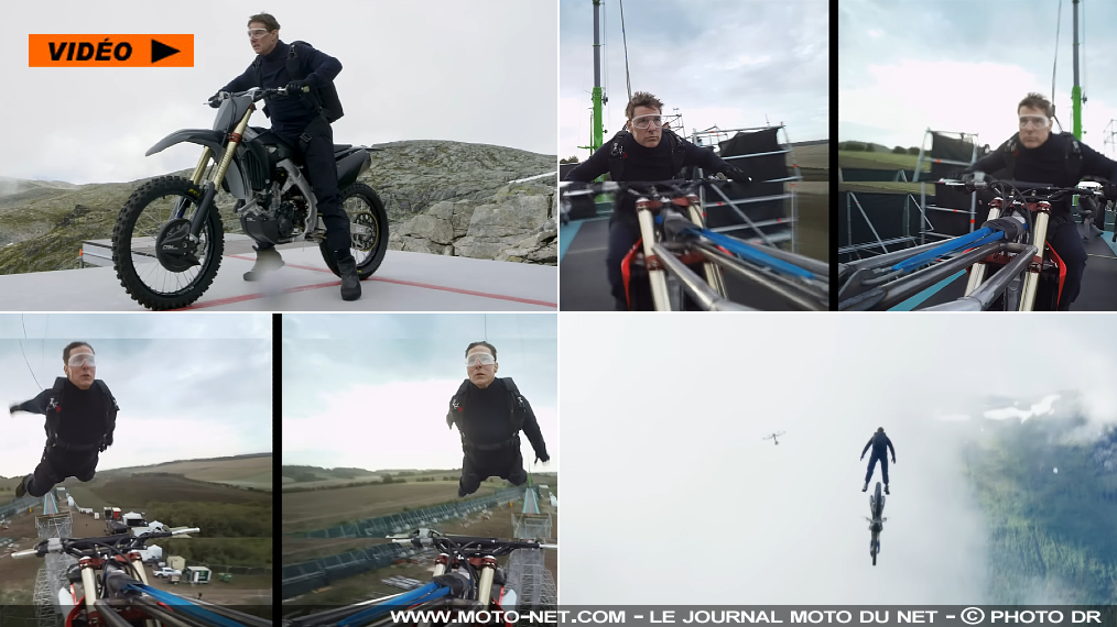Tom Cruise accepte une nouvelle cascade impossible à moto 