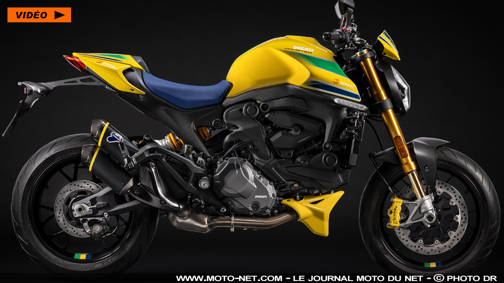 341 Monster Senna célèbrent le regretté Ayrton, fan de Ducati