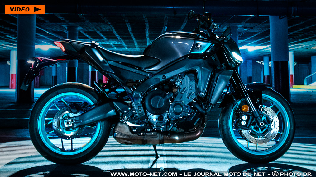 La Yamaha MT-09 se refait une beauté et une santé pour 2024 