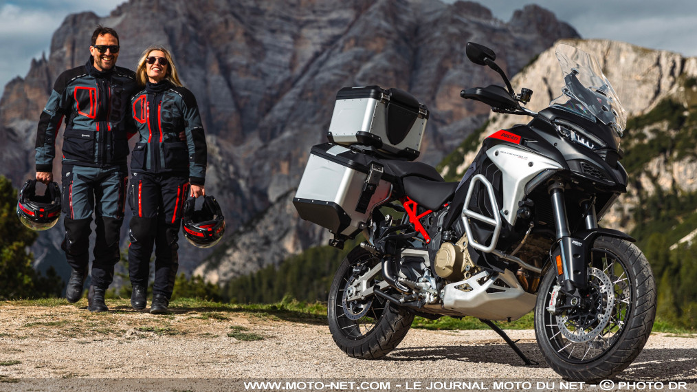 Ducati prête une Multistrada V4 Rally aux gros rouleurs, comme vous ?