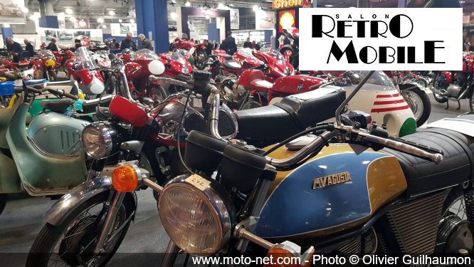 Une centaine de MV Agusta aux enchères au salon Rétromobile 2019