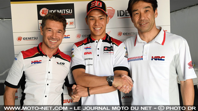 Nakagami continue avec Honda LCR en 2019 Nakagami continue avec Honda LCR en 2019
