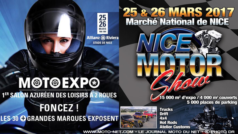 Deux salons du deux-roues à Nice ce week-end 